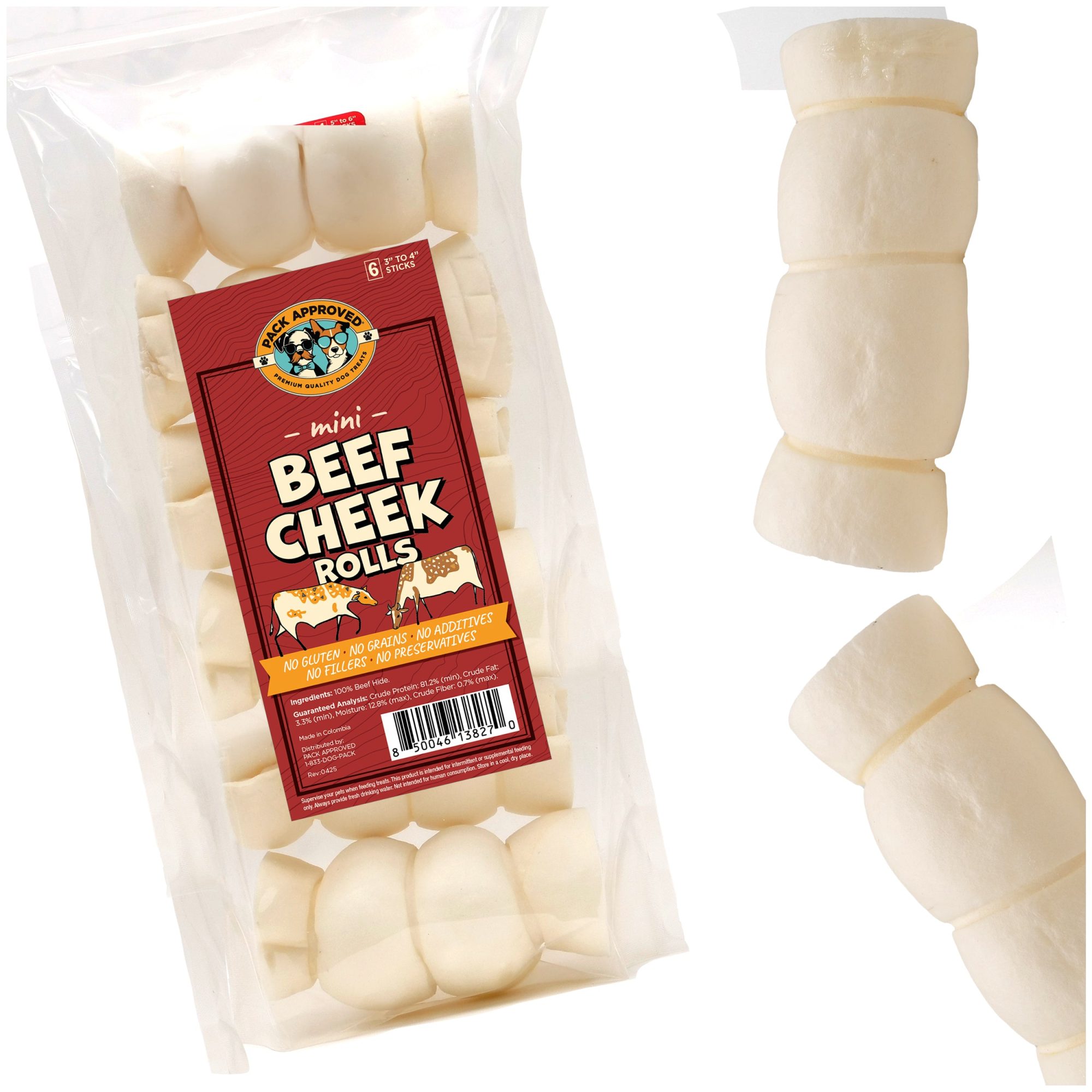 Pack Approved Beef Cheek Rolls